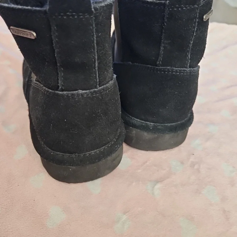 Bearpaw Marcus Men's Suede‎ Leather Water Resistant Bootie Black Chukka